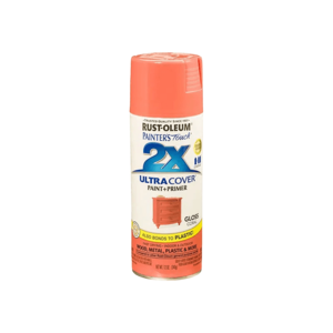 ספריי צבע 2X ורוד קורל מבריק Gloss Coral