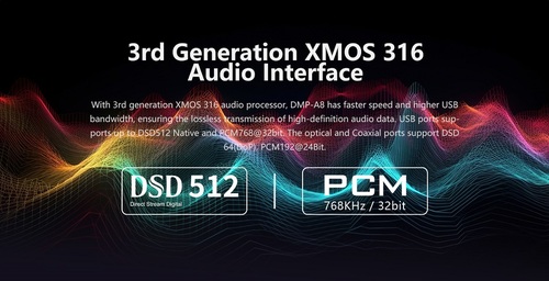נגן רשת מבית EVERSOLO דגם DMP-A8