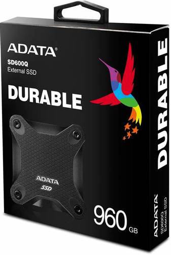 דיסק חצוני SSD ADATA SD600Q 960GB BLACK