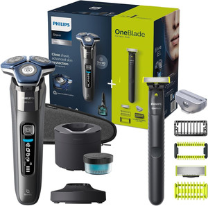 מכונת גילוח חשמלית לשימוש יבש ורטוב דגם  Philips S7887/78 
