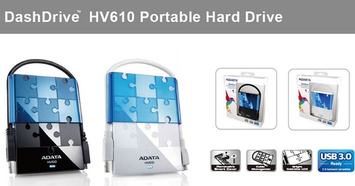 דיסק חצוני BLACK ADATA 2.5 1TB HV610 /620USB 3