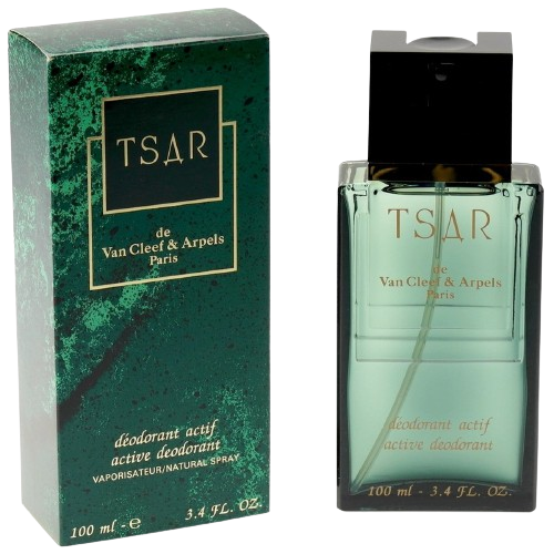 Van cleef & Arpels Tsar 100ML Active Deodorant דאודורנט ואן קליף & ארפל צר לגבר
