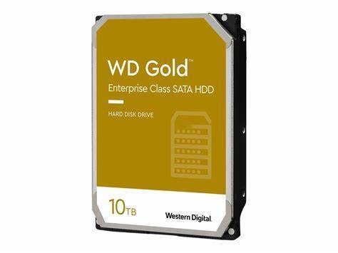 דיסק פנימי 3.5 10TB WD WD102KRYZ GOLD