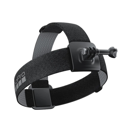 רצועת ראש + תופסן לכובע למצלמות GoPro Head Strap 2.0