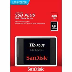 דיסק PLUS 480GB 480 2.5 SSD SANDISK