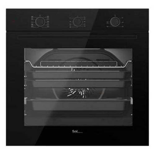 תנור בנוי 73 ליטר מכאני Sol DIAMOND HO-1705B שחור
