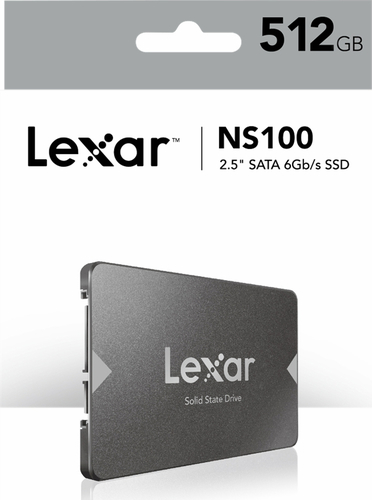 דיסק SSD LEXAR 512GB 2.5 NS100