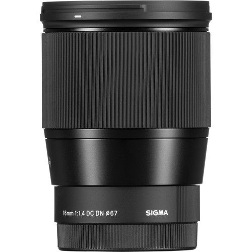 עדשת Sigma 16mm F1.4 DC DN C - רשמי