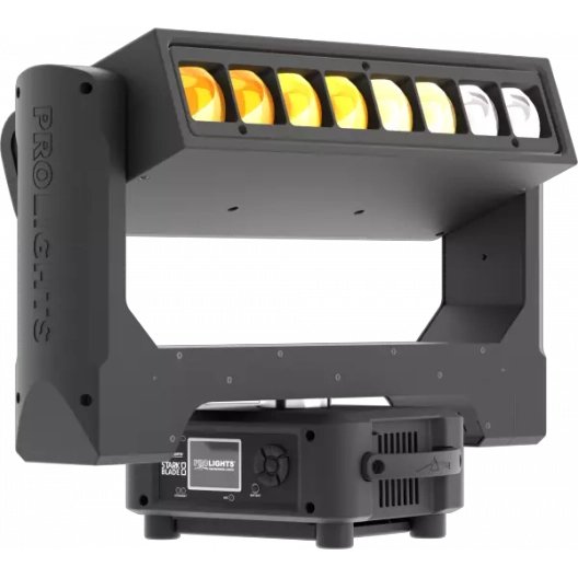 פנס אפקט בר ממונע 8x40W RGBW זום 45° -3° PROLiGHTS Stark Blade8 - השכרה