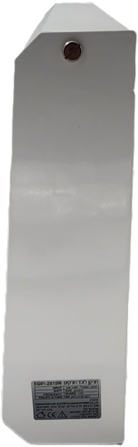 חרקן מקצועי הוריקן פרופשיונל K0603-00 עם נורות UV 15W פיליפס מוגנות שבר, מערכת לוח דבק וקפסולת פתיון בלעדית לכיסוי אפקטיבי של 60 מ