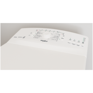 מכונת כביסה פתח עליון 5.5 ק"ג Whirlpool TDLR 55020L IL ווירפול