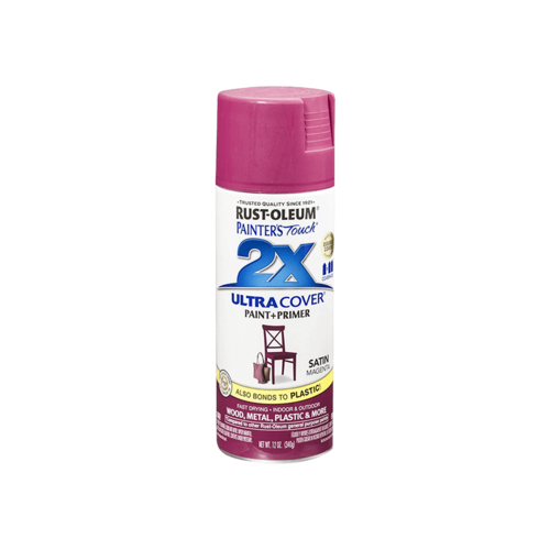 ספריי צבע 2X ורוד מג'נטה משי Satin Magneta