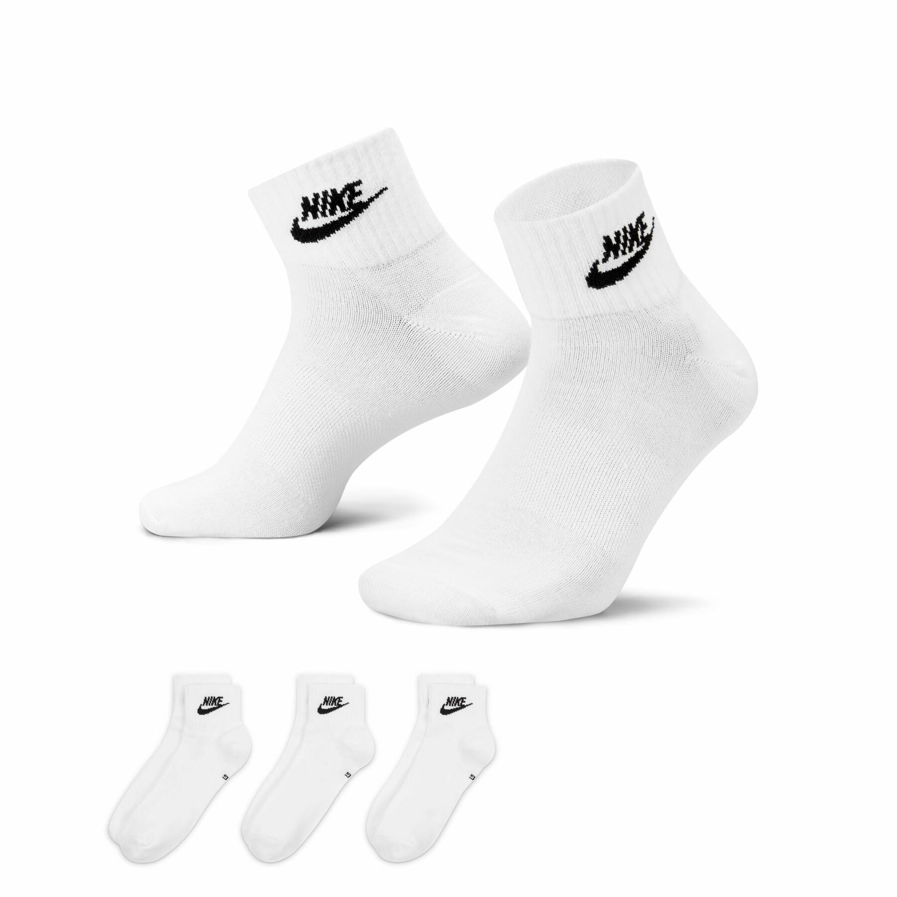 גרבי 1/2 נייק - Nike EVERYDAY CSH ANKL | שלישייה
