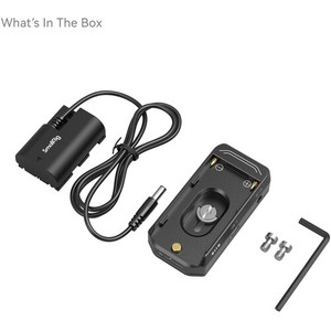 SmallRig L-Series/NP-F Battery Adapter Plate with LP-E6NH Dummy Battery Kit 4340
