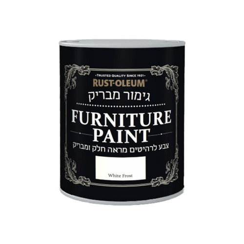 צבע לבן לרהיטים בגימור מבריק WHITE FORSET