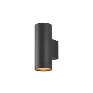 מנורת קיר ORO 2XGU10 IP44-בזלת semicom