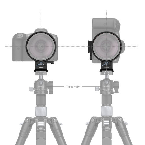  4300 SmallRig Rotatable Horizontal-to-Vertical Mount Plate Kit for Select Canon R-Series Cameras