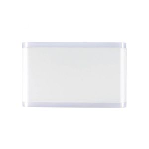 מנורת קיר ויטו Up&Down 2X6W לבן IP54 semicom