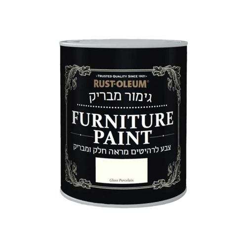צבע פורצלן לרהיטים בגימור מבריק porcelain