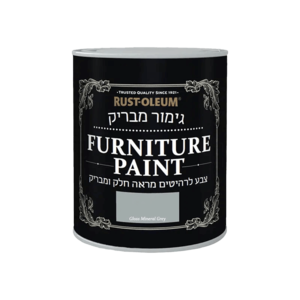 צבע לרהיטים בגימור מבריק mineral grey