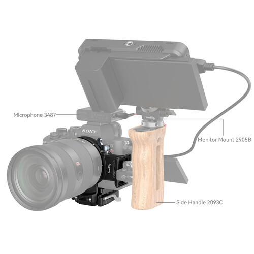  4244 SmallRig Rotatable Horizontal-to-Vertical Mount Plate Kit for Select Sony A-Series, FX3 & FX30 Cameras
