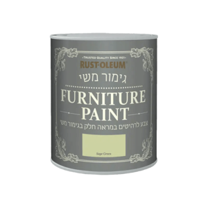 צבע לרהיטים בגימור משי sage green