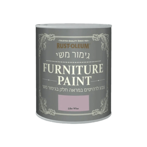 צבע לרהיטים בגימור משי lilac wine