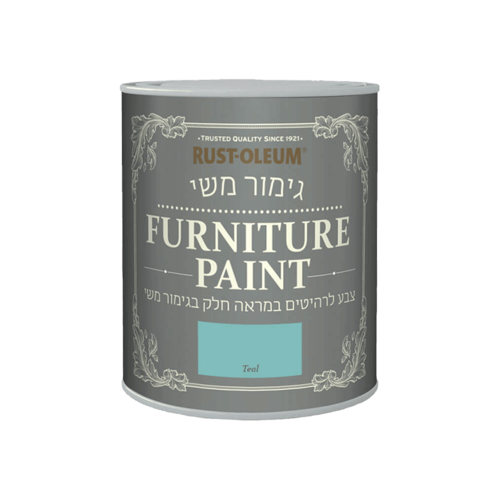 צבע לרהיטים בגימור משי teal