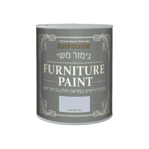 צבע לרהיטים בגימור משי blue sky