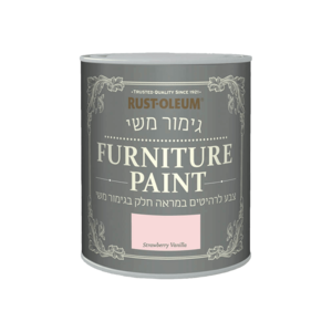 צבע לרהיטים בגימור משי strawberry