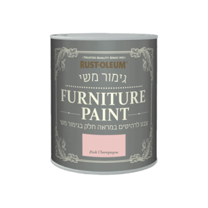 צבע לרהיטים בגימור משי pink champ