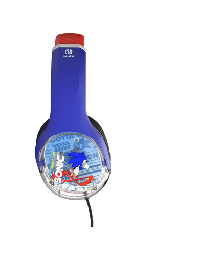 אוזניות גיימינג REALMz Wired Switch Headset: Sonic Go Fast
