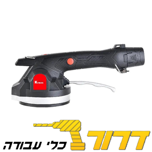 סט פטיש רצפים נטען וואקום מקצועי KR-9090 + זוג סוללות 2A + מטען