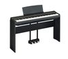 פסנתר חשמלי ימהה Yamaha P-125 כולל סטנד עץ וסט פדלים מקוריים - צבע שחור