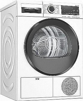 מייבש כביסה קונדנסור - 8 קג Bosch דגם  WPG2411IL