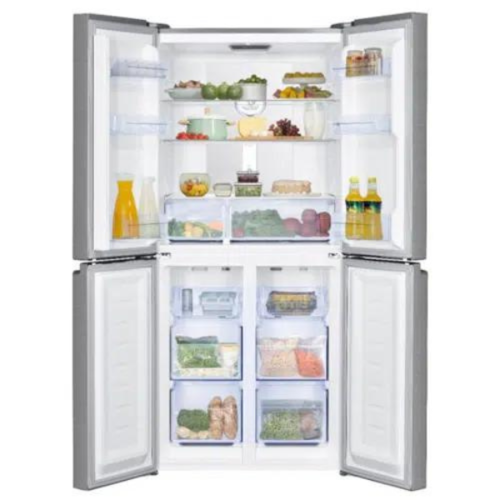 מקרר מקפיא תחתון 4 דלתות 472 ליטר HAIER דגם HRF4494BX נירוסטה מושחרת