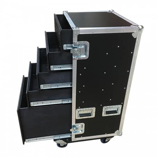קייס עם 5 מגירות ושולחן מתקפל Speed Case C-5 Drawers