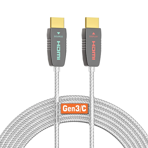 RUIPRO 8K Fiber Optic HDMI Cable - 15 Meter