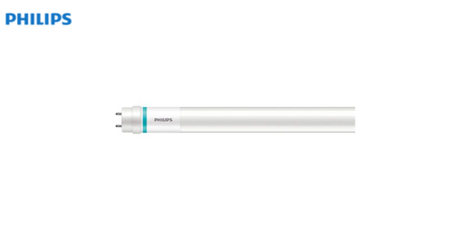10 נורות לד 20W  PHILIPS T8 הזנה חד-צדדית 3000K 1200mm פיליפס