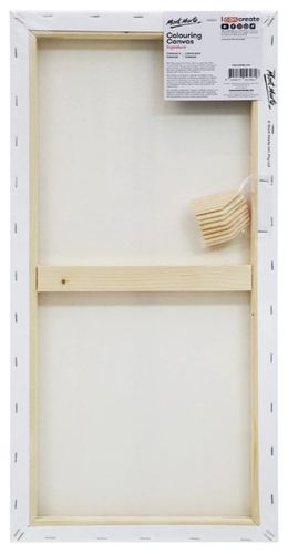 קנבס 30*60 עם דוגמא לצביעה - אינפיניטי