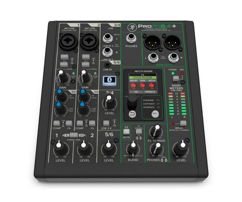 זוית נוספת Mackie ProFX6v3+ Analog Mixer