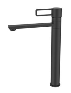 ברז פרח גבוה MATTEO שחור מט AQUILA PREMIUM