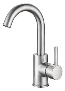 ברז פרח קצר DONALD ניקל מוברש AQUILA PREMIUM