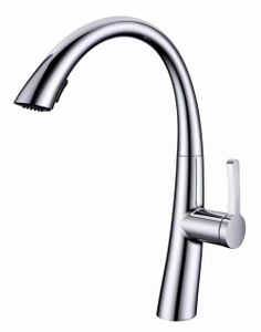 ברז מטבח נשלף WAVE כרום AQUILA PREMIUM