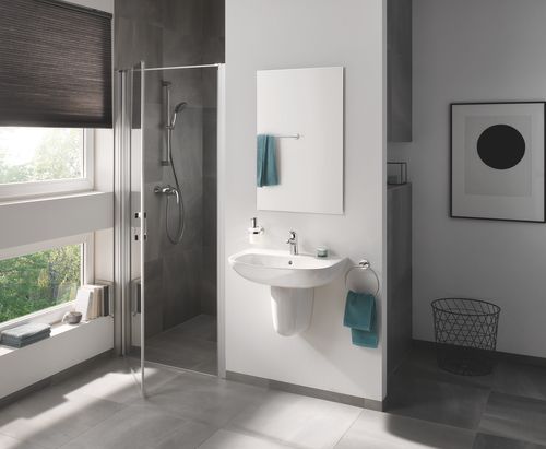 ברז פרח START CURVE פיה קצרה כרום ניקל GROHE