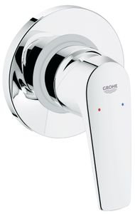 אינטרפוץ 3 דרך אובלי BAUFLOW כרום ניקל GROHE 29046000