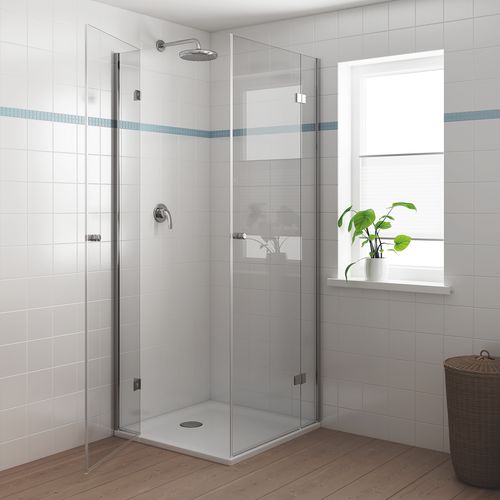 אינטרפוץ 3 דרך אובלי BAUCURVE כרום ניקל GROHE