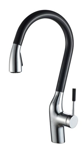 ברז מטבח נשלף HENRI כרום ניקל AQUILA PREMIUM