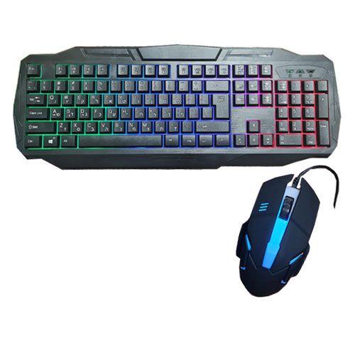 סט גיימינג 3 ב-1 מקלדת עכבר אוזניות Gaming Combo Set Keyboard/Mouse/Headphones