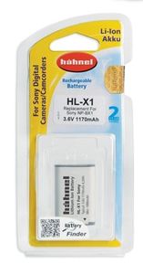 סוללה חלופית ל HAHNEL NP-BX1 SONY ההנל